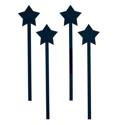 Acrylic Stir Sticks - Stars