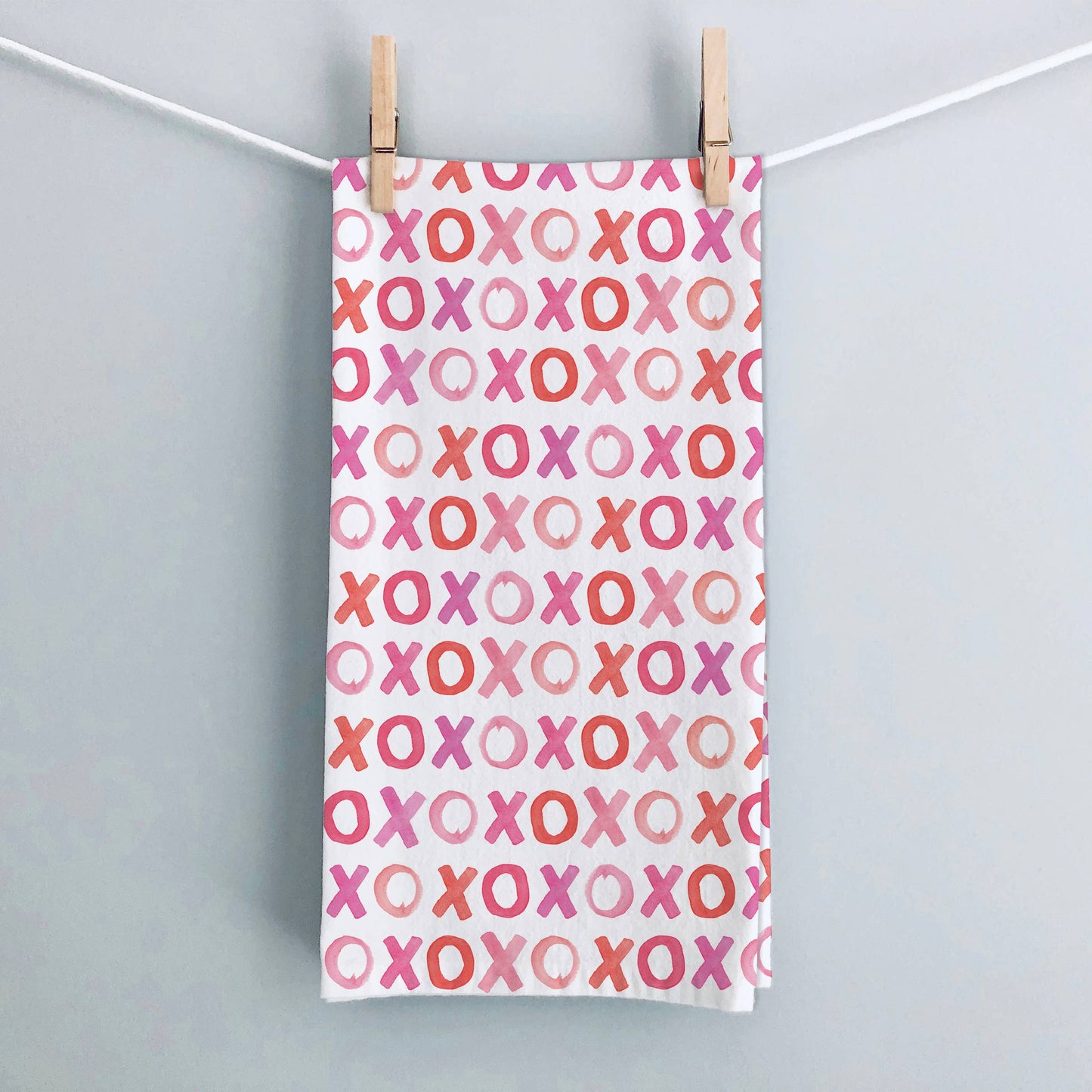 Valentine XOXO Tea Towel