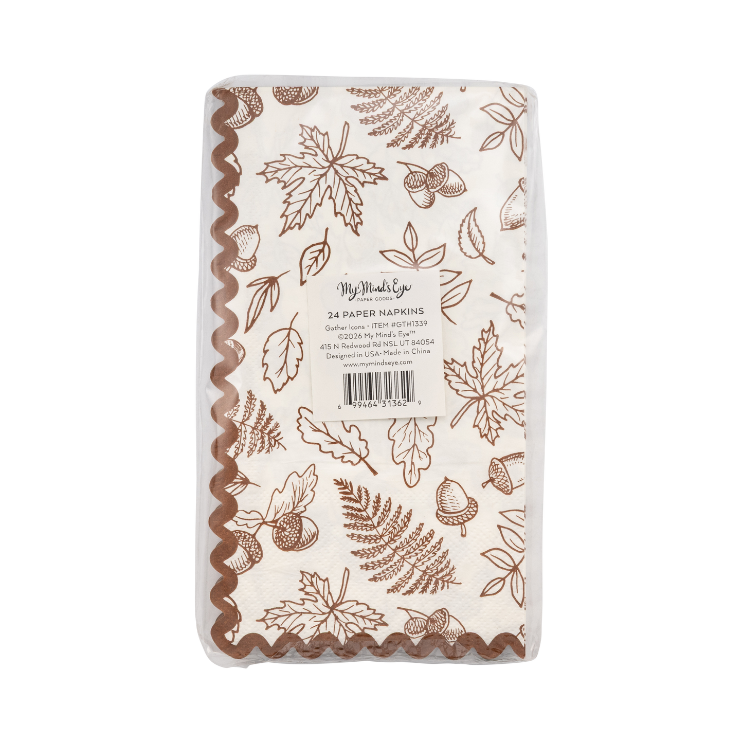 Fall Foliage Dinner Napkins