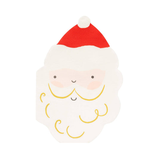 Santa Shaped Dinner Napkin