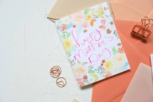 Happy Mother's Day Floral Card