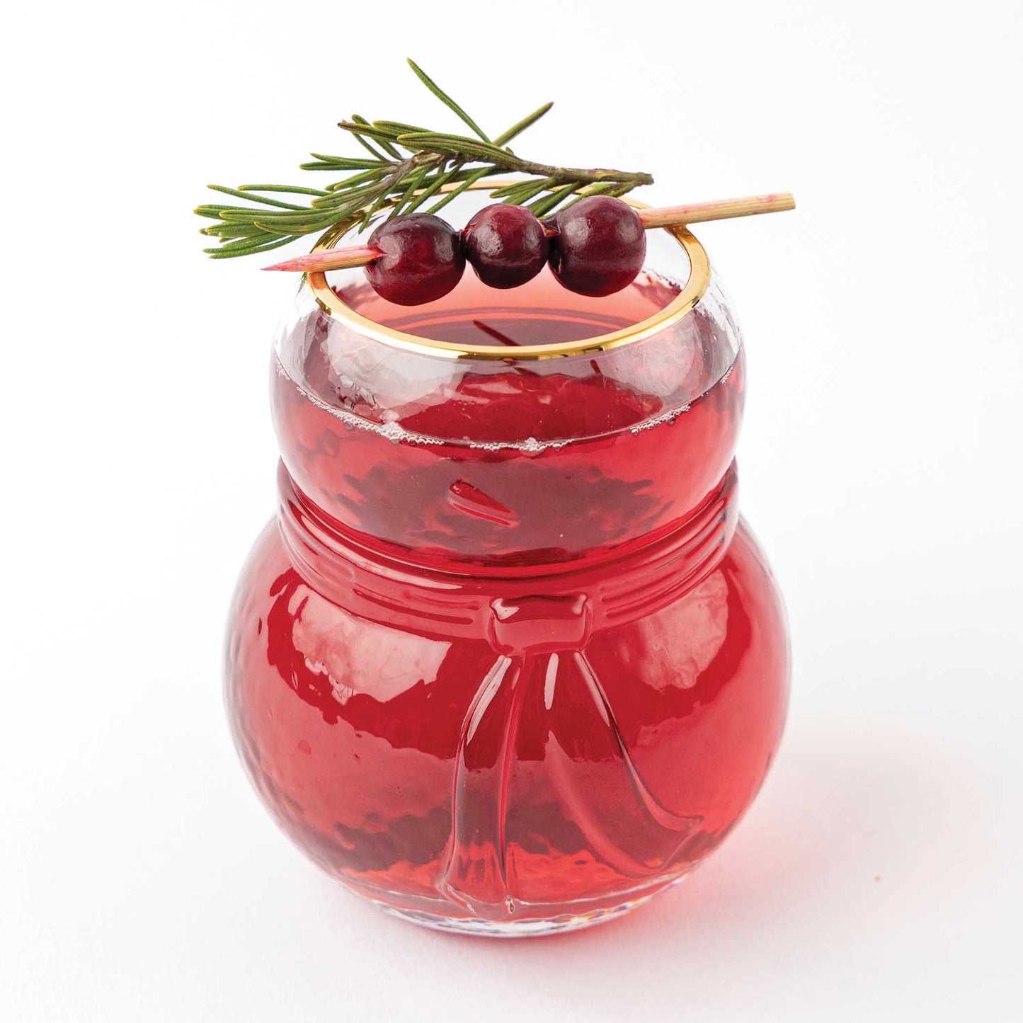 Snowman Cocktail Glass