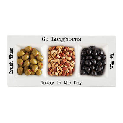 Texas Longhorns Condiment Platter