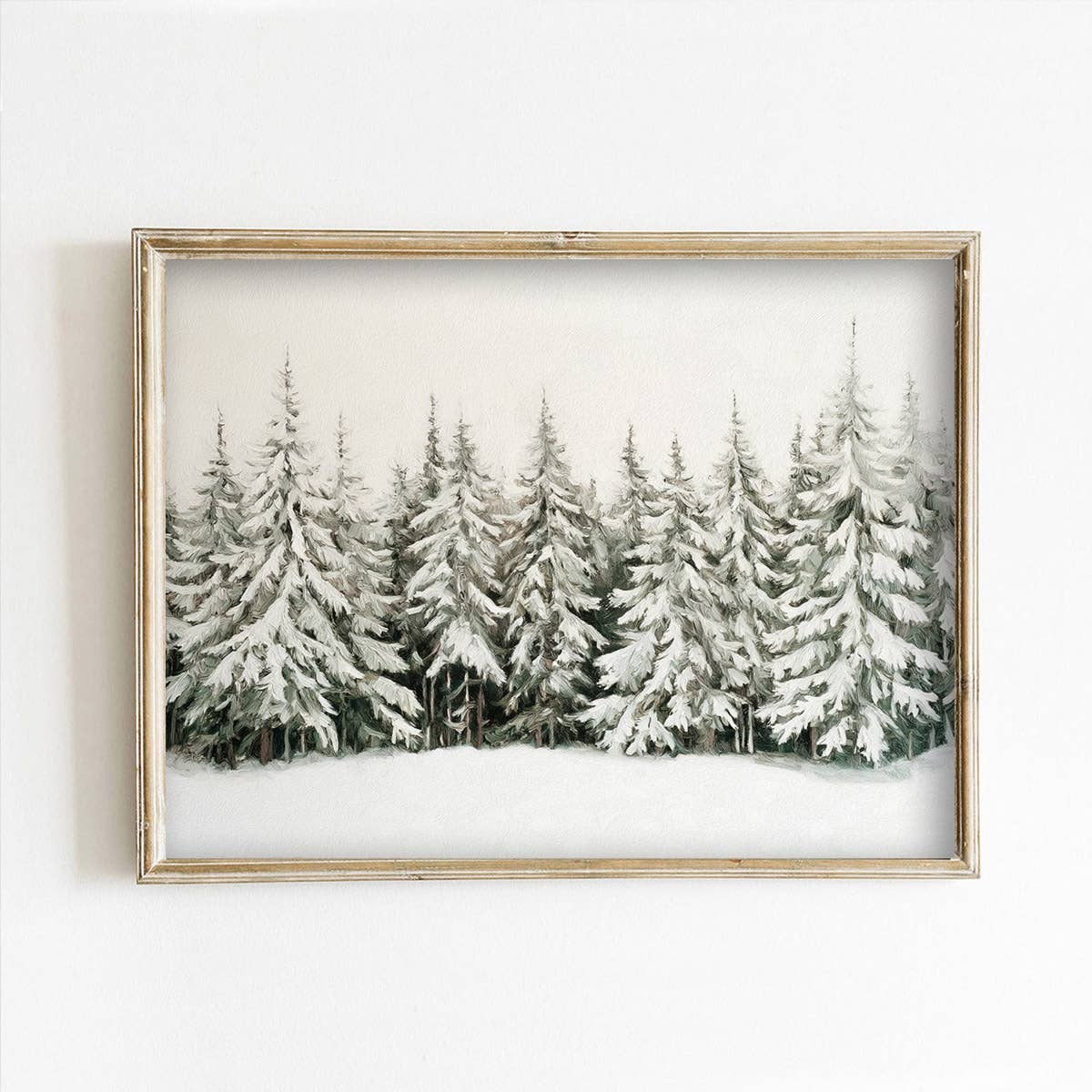 Winter Forest Art