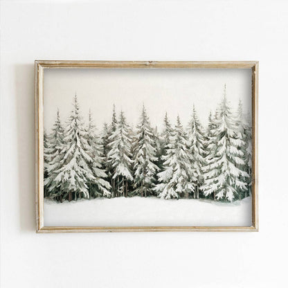 Winter Forest Art