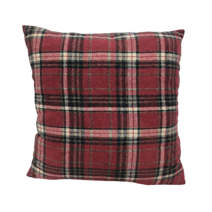 Merry Plaid Pillow