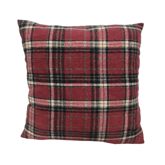 Merry Plaid Pillow