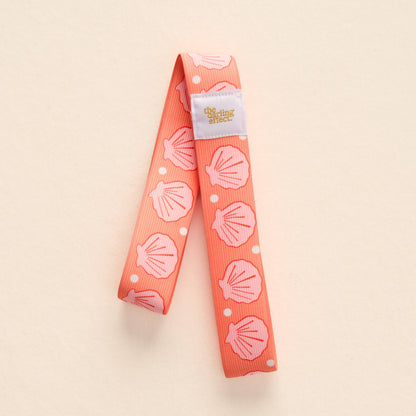 Stay-Put Towel Band - Coral Seashells