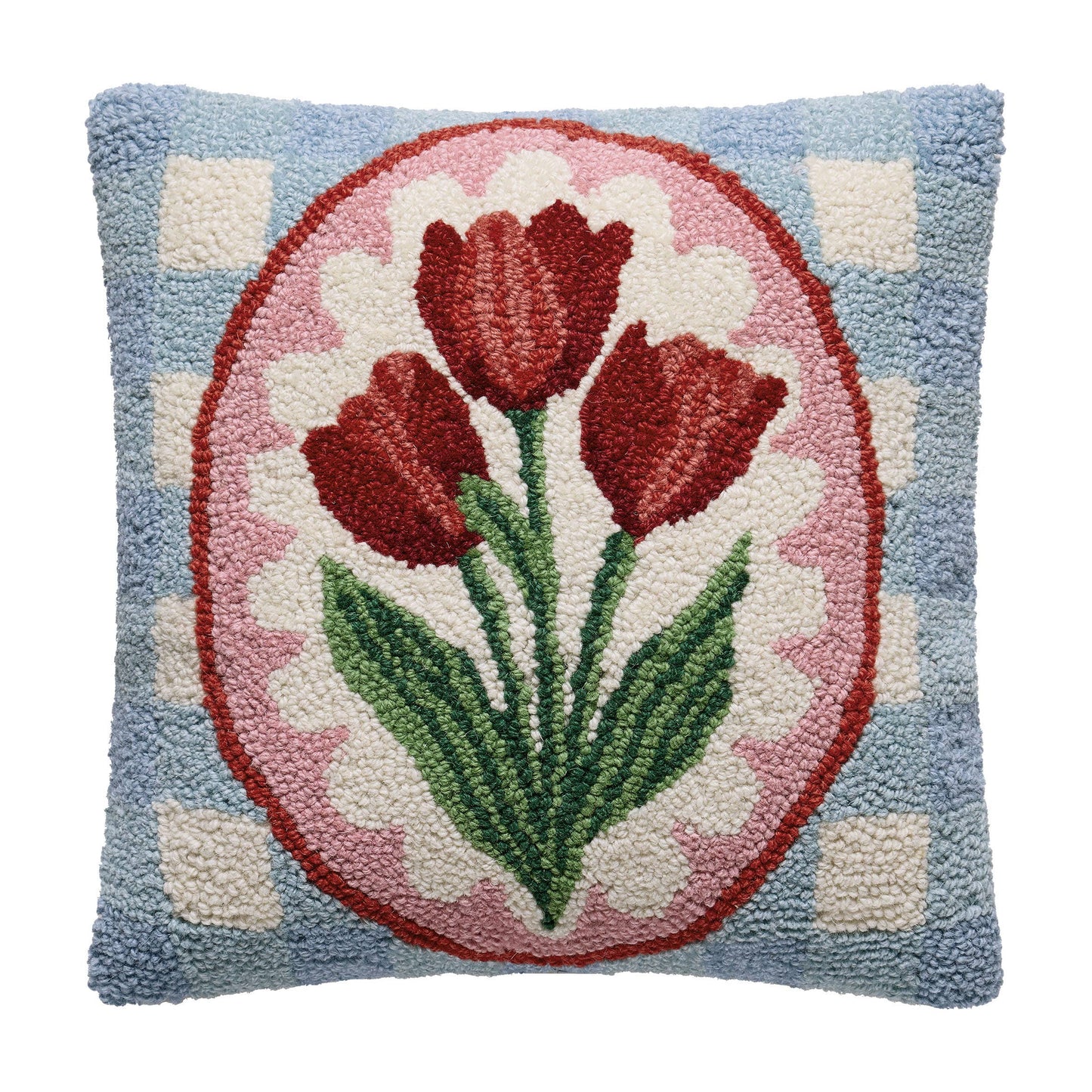 Tulips Throw Pillow
