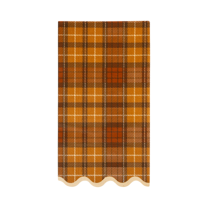Autumn Plaid Dinner Napkins
