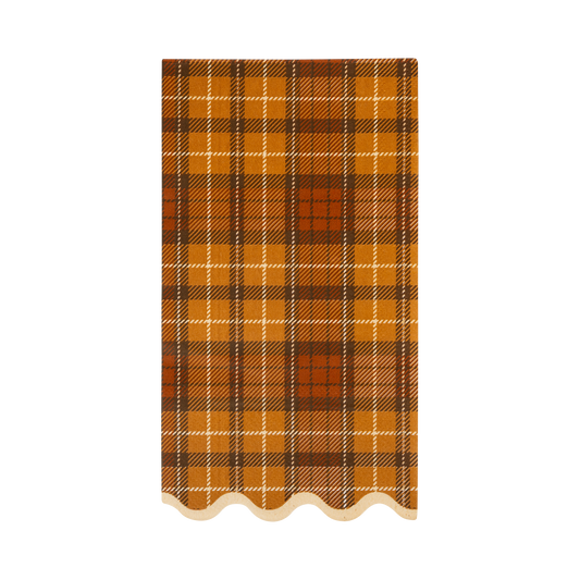 Autumn Plaid Dinner Napkins