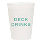 Deck Drinks Frosted Cups