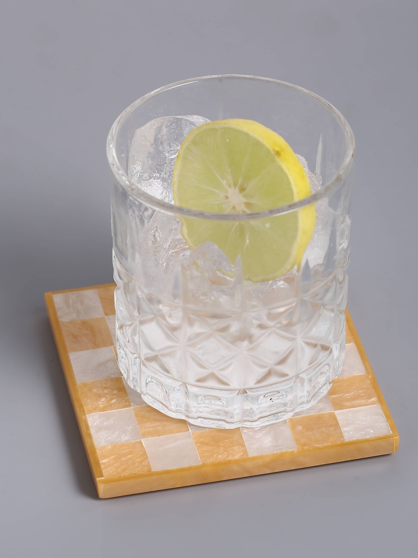 Citris Check Coaster - Set of 4