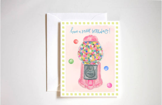 Gum Ball Birthday Card
