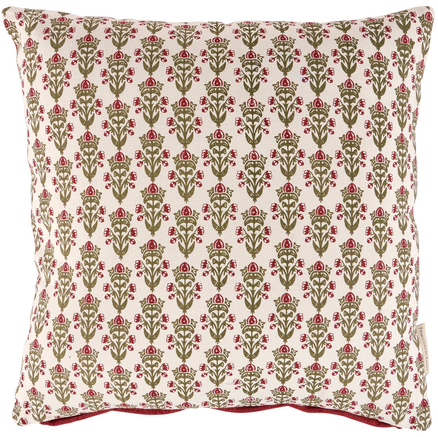 Floral Block Print Pillow