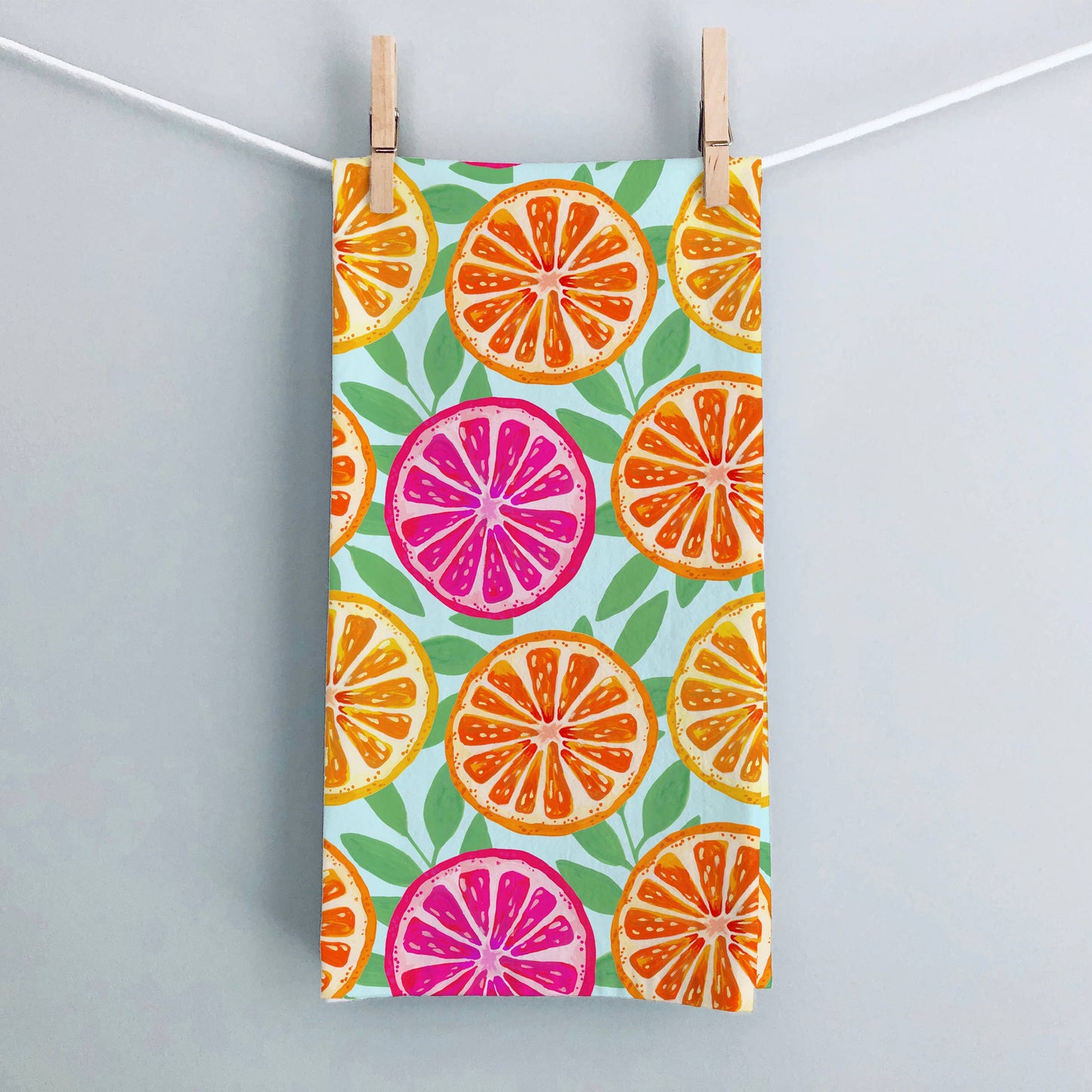 Zest of Life Tea Towel