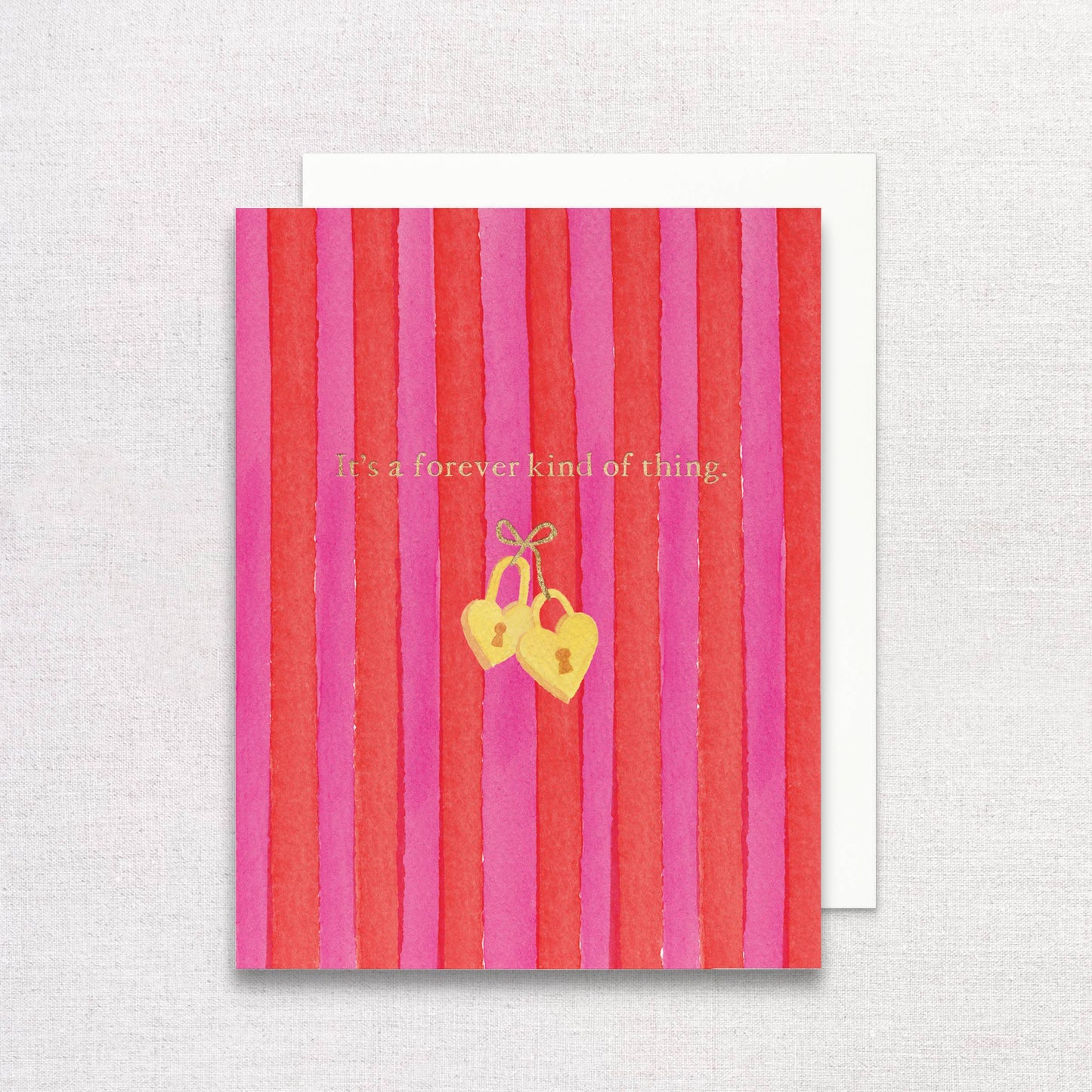 Locked in Forever Card