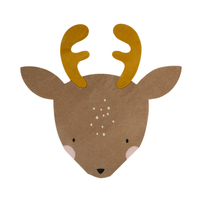 Reindeer Cocktail Napkins
