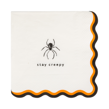 Spooky Icons Cocktail Napkins
