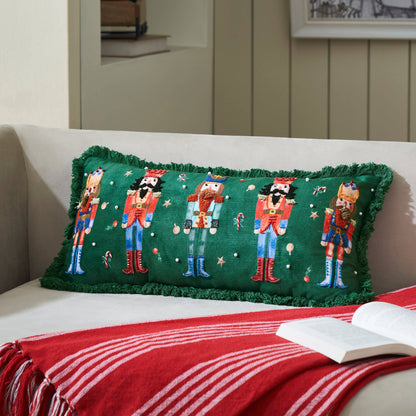 Nutcracker Parade Pillow