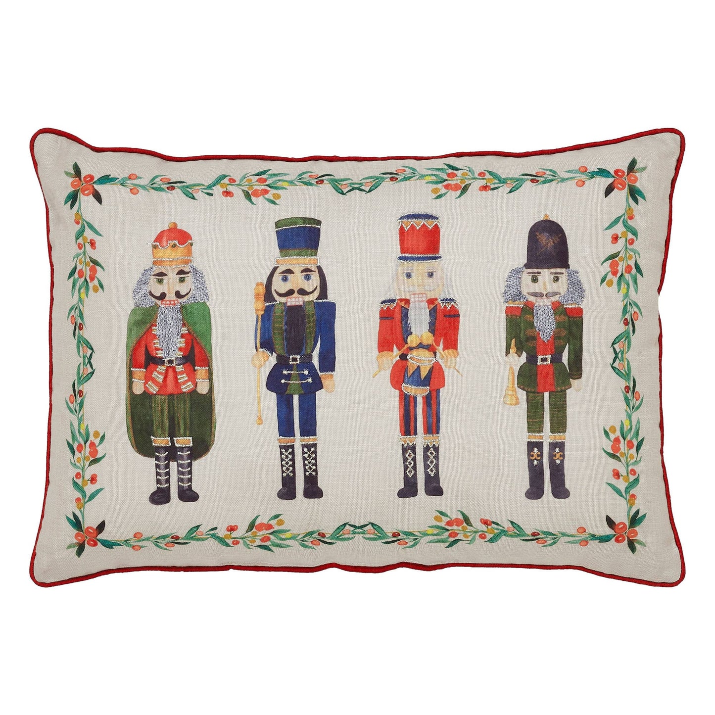 Traditional Nutcracker Pillow