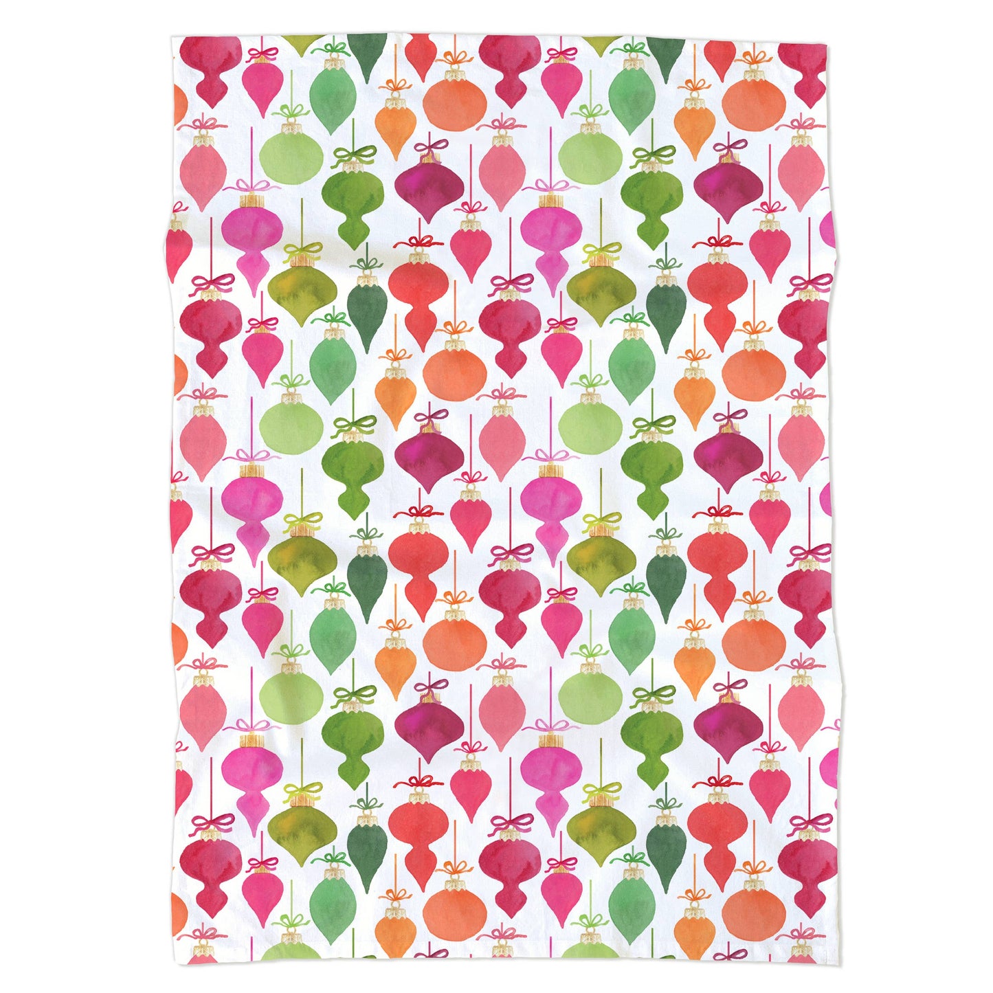 Baubles & Bows Tea Towel