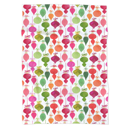 Baubles & Bows Tea Towel