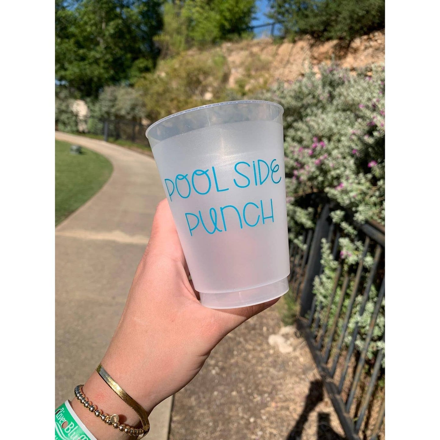 Pool Side Punch Frosted Cups - Set of 6