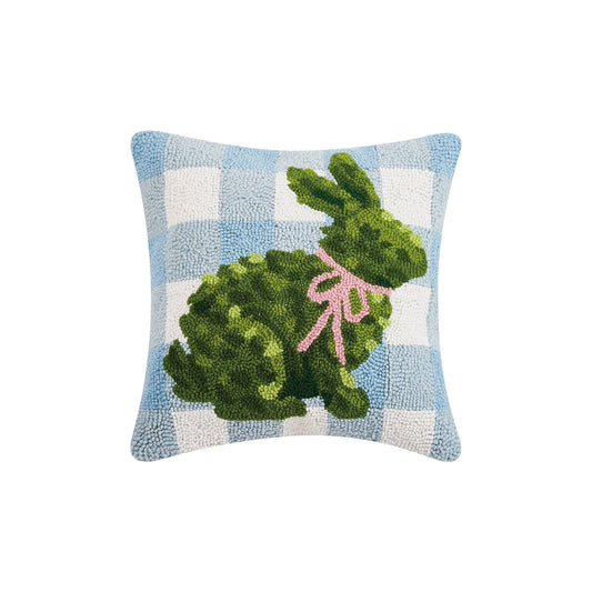 Bunny Topiary Pillow