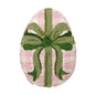 Gingham Easter Egg Pillow