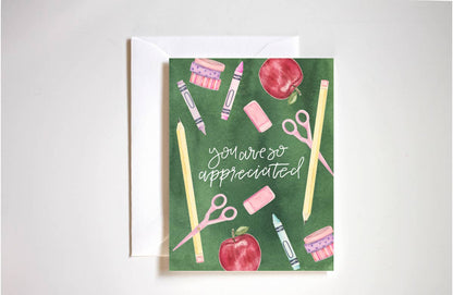 Thank You, Teacher Card