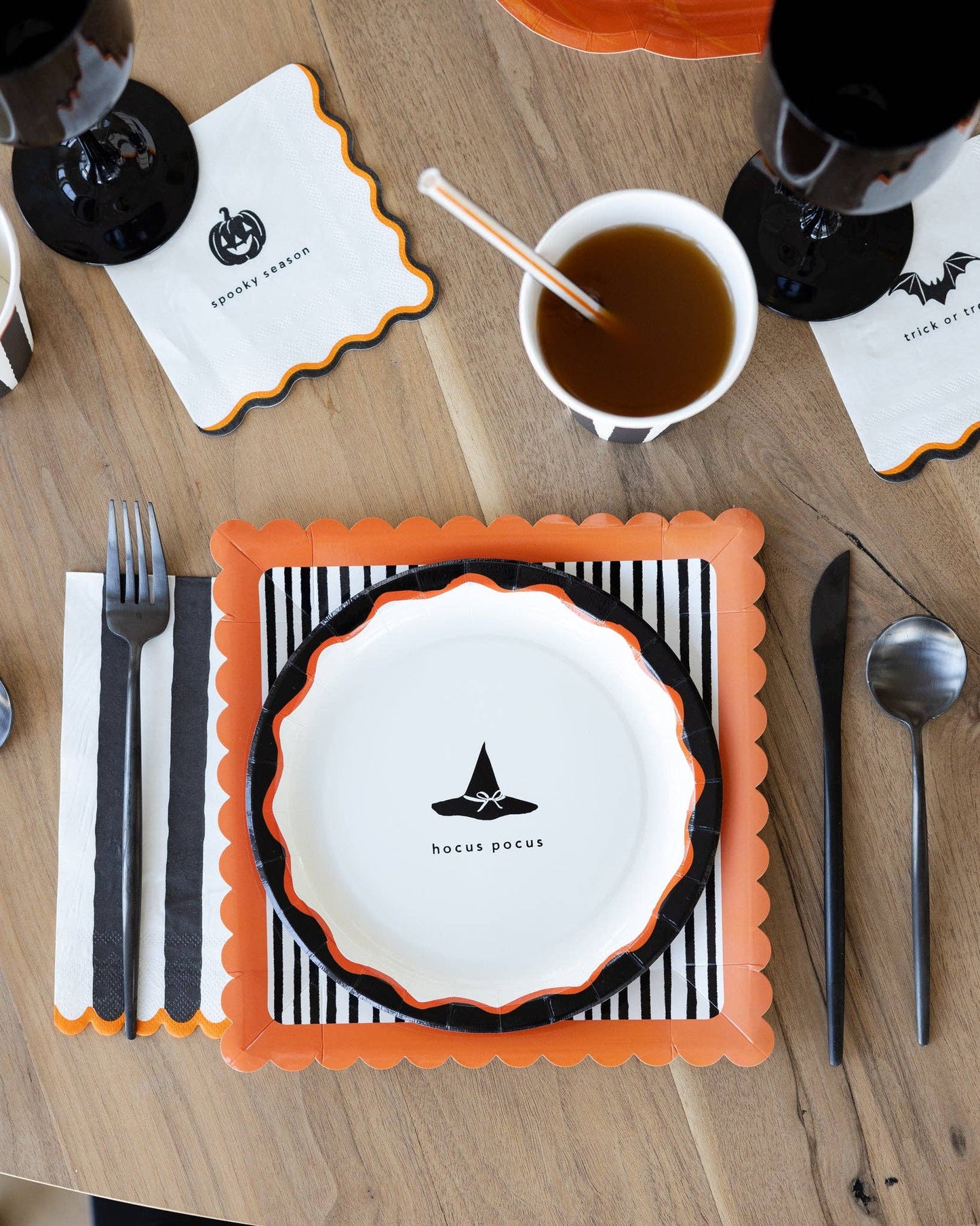 Spooky Icons Cocktail Napkins