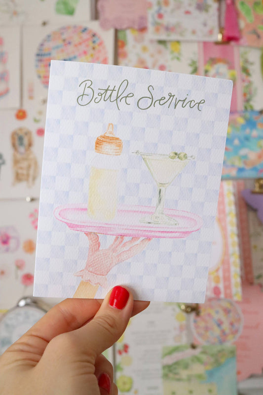 Bottle Service Redefined Card