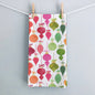 Baubles & Bows Tea Towel