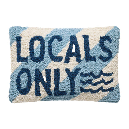 Locals Only Pillow