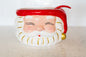 Red Santa Punch Bowl & Ladle