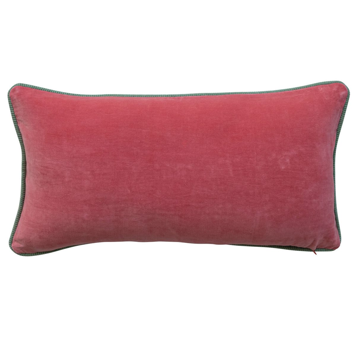 Santa’s Reindeer Embroidered Lumbar Pillow