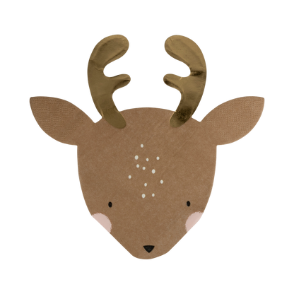 Reindeer Cocktail Napkins