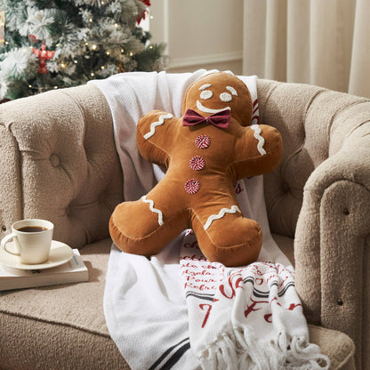 Gingerbread Man Pillow
