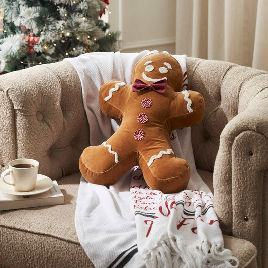 Gingerbread Man Pillow