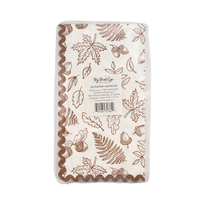 Fall Foliage Dinner Napkins