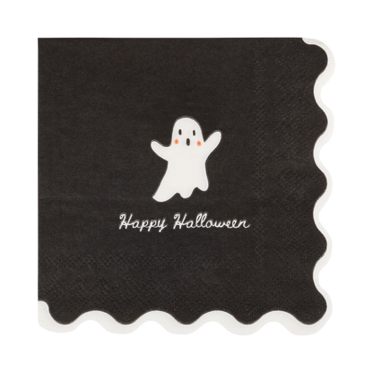 Happy Halloween Ghost Cocktail Napkins