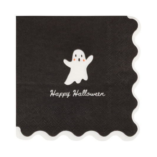 Happy Halloween Ghost Cocktail Napkins