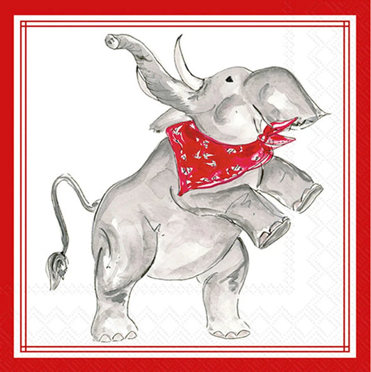 Alabama Crimson Tide "Big Al" Elephant Cocktail Napkins