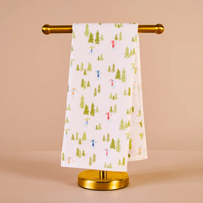 Aprés Ski Waffle Tea Towel