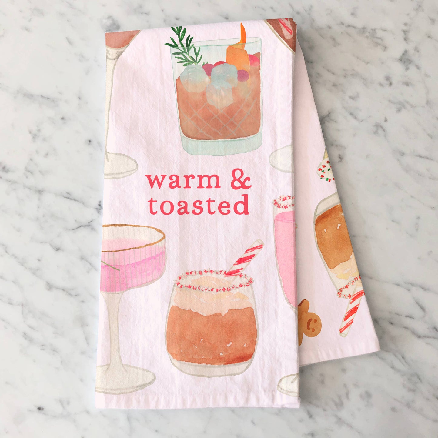 Tipsy & Toasted Tea Towel