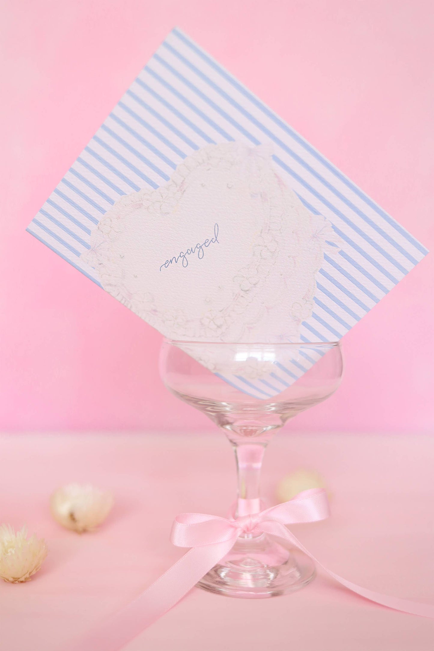 Engaged & Ready for Cake Card