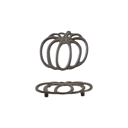 Cast Iron Pumpkin Trivet