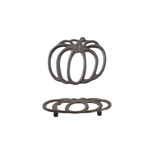 Cast Iron Pumpkin Trivet