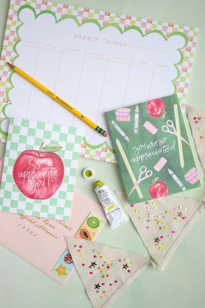 Thank You, Teacher Card